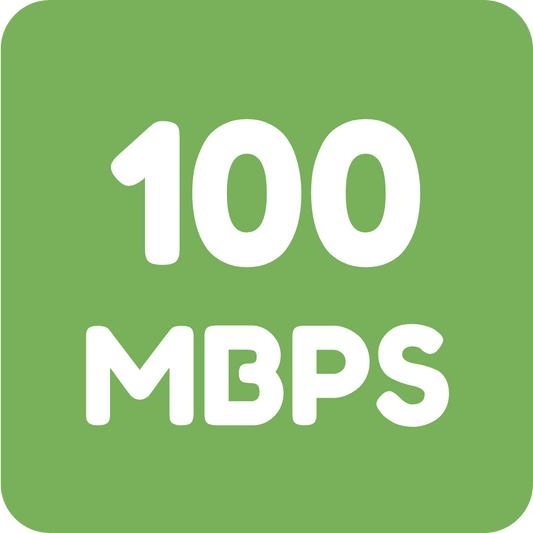 100 Mbps High Speed Internet Package
