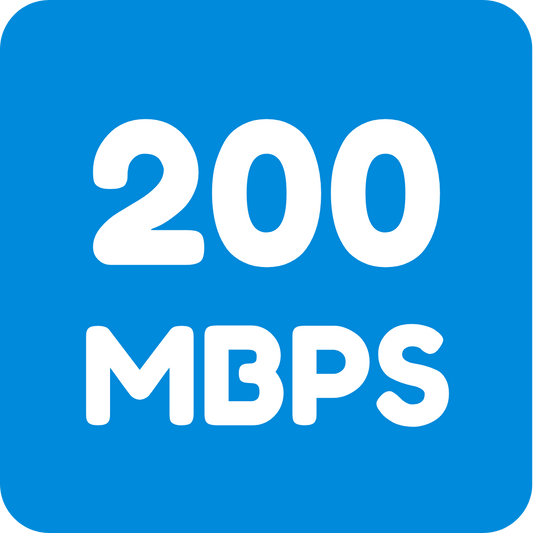 200 Mbps High Speed Internet Package