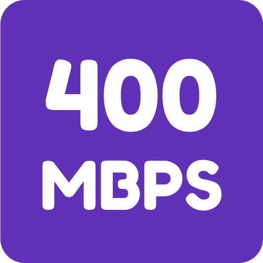 400 Mbps High Speed Internet Package