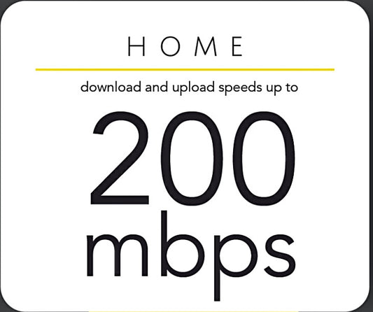 200 Mbps High Speed Internet Package