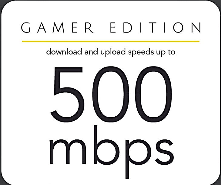 500 Mbps High Speed Internet Package